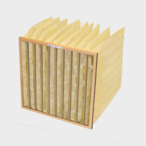 ventilasjonsfilter fra interfil med fururamme og filterkvalitet grov